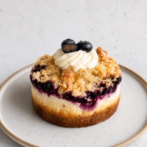 Crumble cheesecake (od 8.30)