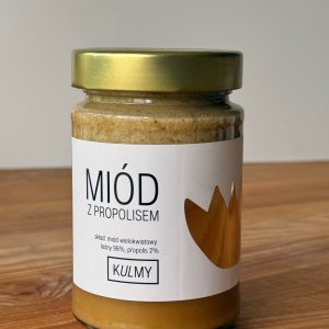 Miód z propolisem 350g