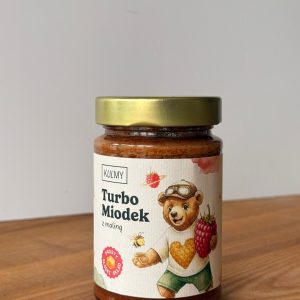 Turbo miodek z maliną 345g